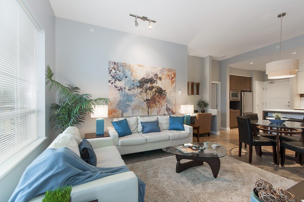 SOLD – ALL FURNISHINGS/KITCHENWARE/ELECTRONICS INCLUDED! 403-553 Foster Avenue, Coquitlam